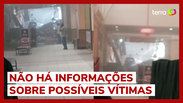 Part of the roof of a shopping center collapses in Osasco, Greater Sao Paulo