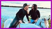 João Gomes and Ary Mirelle resume their relationship between the comings and goings