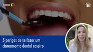 5 perigos de se fazer um clareamento dental caseiro