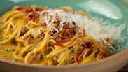 Chef Luciano Boseggia te ensina o Macarr&atilde;o &agrave; Carbonara perfeito!