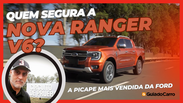 Nova Ranger V6 mostra que é boa no asfalto, na terra e na água