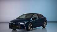 Toyota divulga teaser com imagens do Novo Corolla 2024