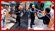 A PT deputy is attacked with pepper spray and rubber bullets in Porto Alegre