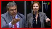Carla Zambelli and Lindbergh Farias exchange insults and need to be contained: 'You are a terrorist'