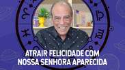 João Bidu teaches a ritual to attract happiness to Our Lady of Aparecida
