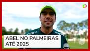 Abel Ferreira renova com o Palmeiras at&eacute; o fim de 2025
