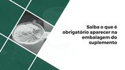 Law: what must the supplement package contain?