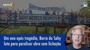 Um ano após tragédia, Barra do Sahy luta para paralisar obra milionária sem licitação
