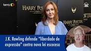 J.K. Rowling defende liberdade de expressão contra nova lei