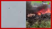 Suspects set fire to aircraft intercepted by FAB in MS