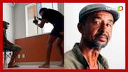 Fotógrafo viraliza ao presentear com ensaio pintor que trabalhava em sua casa