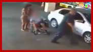 Morto em banco: vídeo mostra que motorista ajudou a tirar idoso de carro ao chegar em shopping