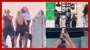 Pabllo Vittar dança com filha de Madonna em ensaio para show