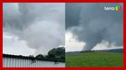Tornado é registrado no Rio Grande do Sulbest vip aposta onlinemeio à tragédia das chuvas