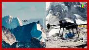 Drone realiza primeiro delivery no Monte Everest; veja vídeo