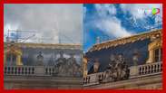 Incêndio é registrado no Palácio de Versailles, na França