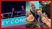 Prince William is caught dancing to a Taylor Swift hit at a concert;  watch the video