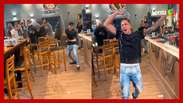 Nino Abravanel and suspects party with Mc Ryan after arrest denied