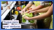 Lave melhor suas verduras com esse truque simples