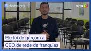 Ele foi de garçom a CEO de rede de cursos que fatura R$ 35 milhões