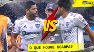 Gustavo Scarpa fala da briga com o Hulk no intervalo