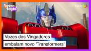 Trailer: vozes dos Vingadores embalam 'Transformers - O Início'