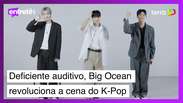 Assista: deficientes auditivos, trio Big Ocean revoluciona o K-Pop