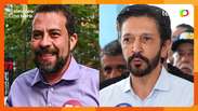 Com 50% das urnas apuradas, SP apresenta empate entre Boulos e Nunes