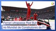 Ferrari ultrapassa Red Bull no Mundial de Construtores da F1