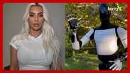 Kim Kardashian adquire robô "humanoide" da Tesla e faz amizade com máquina