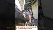 Passageira passa mal e cai entre trem e plataforma em estação de metrô de SP