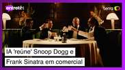 AI brings together Snoop Dogg and Frank Sinatra in gin commercial