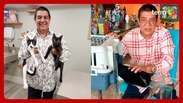 A família cresceu! Zeca Pagodinho mostra adoção de gatos e encanta fãs