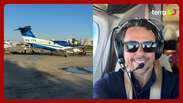 Advogado que morreu em acidente aéreo em SP postou vídeo do avião antes da decolagem