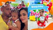 Neymar curte carnaval em 'bloquinho' da filha Mavie