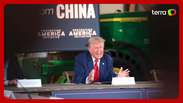 Trump confirma tarifa de 104% sobre a China; medida começa a valer a partir de amanhã