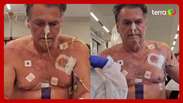 Bolsonaro publica vídeo caminhando por hospital em recuperação de cirurgia: ‘Sem desistir’