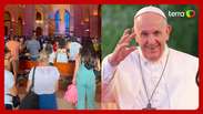 Luto em Aparecida: papa Francisco é homenageado durante missa com bandeira a meio mastro