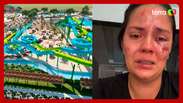 Mulher é arremessada de montanha-russa em parque aquático recém-inaugurado: ‘Desesperador’