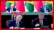 Brasil e China assinam acordos de cooperação em Pequim