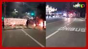 Manifestantes ateiam fogo e bloqueiam avenidas em Paraisópolis após morte de jovem em ação da PM