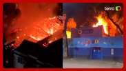 Incêndio destrói escola municipal no Rio de Janeiro