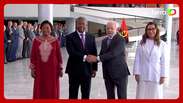 Lula recebe presidente de Angola no Palácio do Planalto