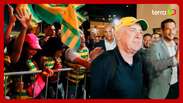 Carlo Ancelotti is received with a party in Rio de Janeiro