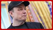 Elon Musk aparece com olho roxo em despedida do governo Trump e diz que levou soco do filho de 5 anos