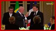 'O Brasil está de volta', afirma Macron em jantar com Lula e Janja 