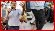  Pré-candidato à presidência da Colômbia é baleado em evento