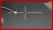 Israel mostra interceptação de drone do Irã lançado em resposta a bombardeios