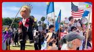 Americanos tomam as ruas dos EUA em onda de protestos contra políticas de Trump