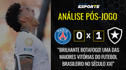 Histórico! Botafogo vence PSG e quebra tabu de quase 13 anos 